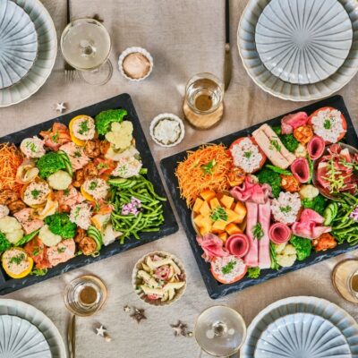 Koud vlees- en visbuffet